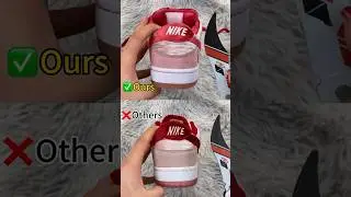 Real Vs Fake Strange Love Nike SB Dunk #shorts #sneakerhead #viral