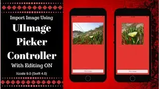 Import An Image From Photo Library In XCode 9 (Swift 4.0)
