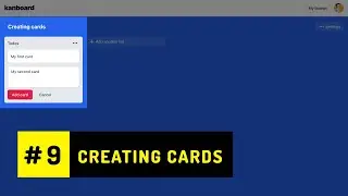 Creating cards - Trello Kanban 09