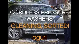 Aguri Cordless Pressure Washers - Cleaning Sorted!