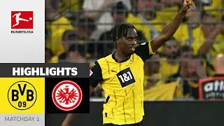 Jamie Gittens is Unstoppable! | Borussia Dortmund - Eintracht Frankfurt 2-0 | Highlights