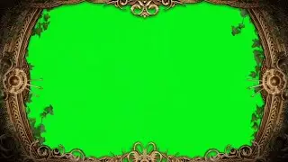 Awesome Photos Videos frame with fog effects green screen | video photo frame chroma key | by Crazy