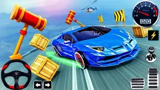 Superhero Car Stunts Racing Simulator 3D - Impossible GT Car Driving Tracks - Android GamePlay