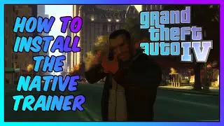 Grand Theft Auto 4 - How To Install A Simple Native Trainer - How To Install A Mod Menu GTA IV 2021