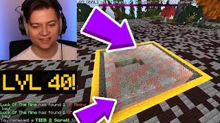 REACHING LEVEL 40 PMINE! (New Big Minecraft Server) | MineLucky OP Prison #4