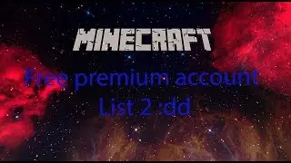 -Minecraft Premium account list 2 January 2015-