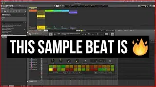 FIRE Sample Beat Making With Maschine & Serato Sample!