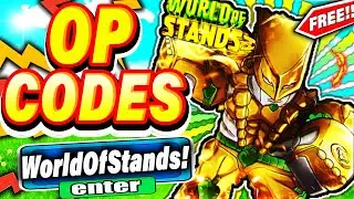 ALL NEW *SECRET CODES* IN ROBLOX WORLD OF STANDS (new secret codes in world of stands) NEW