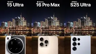 Xiaomi 15 Ultra vs iPhone 16 Pro Max vs Galaxy S25 Ultra Camera Test Comparison