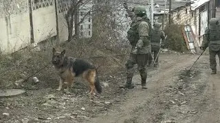 Разминирование территорий частных домов в Степанакерте