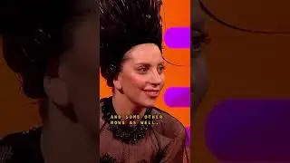 #ladygaga embarrasses herself in front of #judelaw 😳 #grahamnorton #thegrahamnortonshow