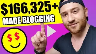 ✅ MAKE MONEY BLOGGING for beginners 💰 HOW I MADE $166,250.00+ 🔥 From 0 to $500+ Per Day! (2024)