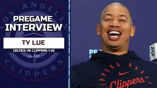 Ty Lue Talks About Being Cousins with Jayson Tatum | Celtics vs Clippers Pregame