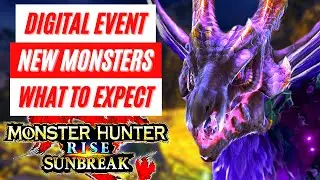 New Digital Event LEAKS Primordial Malzeno Monster Hunter Rise: Sunbreak Bonus Free Title Update 6