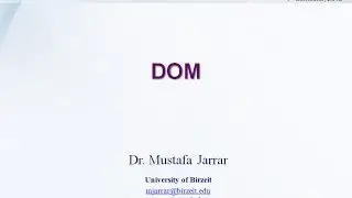 DOM (Part 6/7)