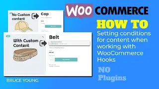 WooCommerce Tutorial - Conditional content in the WooCommerce single product layout - No plugin