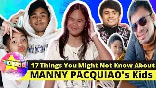 17 Things You Might Not Know About Manny Pacquiao's Kids