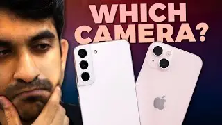 Galaxy S22 vs iPhone 13 Camera Comparison!