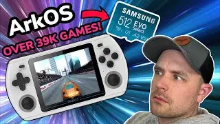 This ArkOS Card Makes The PowKiddy RK2023 Handheld AMAZING!
