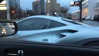Ferrari in the Morning in Buckhead Atlanta Georgia