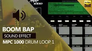 Old School Hip Hop Drum Loop 1 |  24 bit .wav | BurghRecords