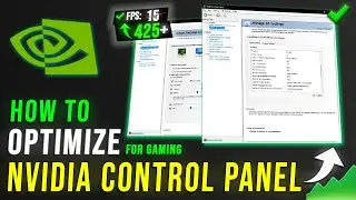 BEST SETTINGS for NVIDIA CONTROL PANEL for GAMING & PERFORMANCE🔧