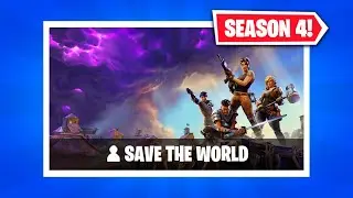 HOW TO PLAY SAVE THE WORLD IN FORTNITE CHAPTER 3 SEASON 4!