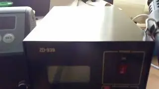 Crazy Hot Air Soldering Station Going Berserk