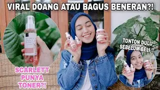 REVIEW ESSENSE TONER SCARLETT WHITENING | REVIEW LENGKAP SEMUA SCINCARE NYA !!