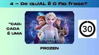 Adivinhe qual é o filme ou o desenho!