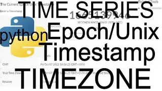 Converting python Dataframe Column Unix/Epoch time stamp to Any Local Time Zone (UTC, US/EST, IST)