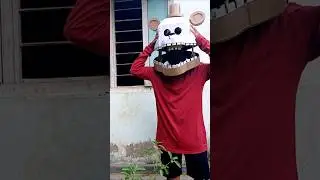 Finally Coming my Order Black Mask I Use my fnaf cosplay 😌 #shorts