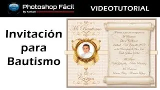 Invitación de Bautismo Photoshop by Yanko0