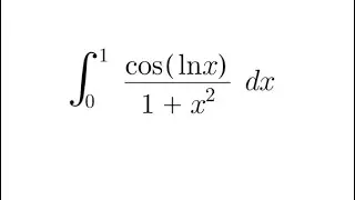 An interesting integral