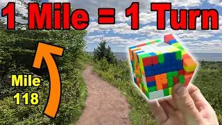 I solved a 7x7, one MILE every TURN