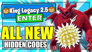 King Legacy 2.5 (UPDATE) CODES *HALLOWEEN* ALL NEW ROBLOX King Legacy CODES!