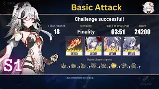 Honkai Impact 3 Elysian Realm 7.4 - Fenghuang of Vicissitude (S1) Finality [Basic Attack]