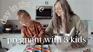 DAY IN THE LIFE OF A PREGNANT MOM | baking, feeling conflicted & bonoch review!