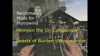 Necromancy Mods for Morrowind: Minnyon & Beasts of Burden: Necromancer