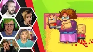 Let's Players Reaction To Nugget Getting A Very Special Haircut | Kindergarten 2