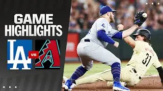 Dodgers vs. D-backs Game Highlights (8/31/24) | MLB Highlights