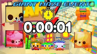 🔴 OMG! 🥳🕵️‍♂️ *GIANT MAZE EVENT* IS HERE In Pet Simulator X! (LIVE)
