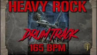 🥁Heavy Rock Style Drum Track - 165 BPM (FREE WAV & MIDI DOWNLOAD)