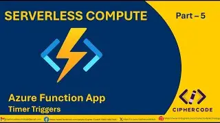 Azure Function App | Timer Trigger