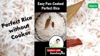 Easy Perfect Rice Cooking without Pressure Cooker in 