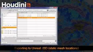 Procedural Leveldesign Houdini-UDK