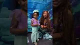 The Little Mermaids visit children at the movies!