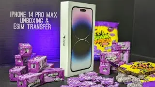 iPhone 14 Pro Max Unboxing and eSim Transfer