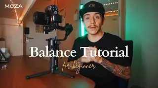 How to Balance Your Gimbal From Horizontal to Vertical! - MOZA AirCross 3