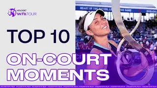 TOP 10 WTA MOMENTS from the 2024 North American summer swing! 🇺🇸🇨🇦🇲🇽